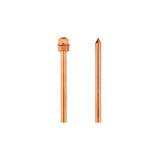 Nemtek Copper Earth Spike 1.2m with Nut and Washer Cloe Up View EF01-2