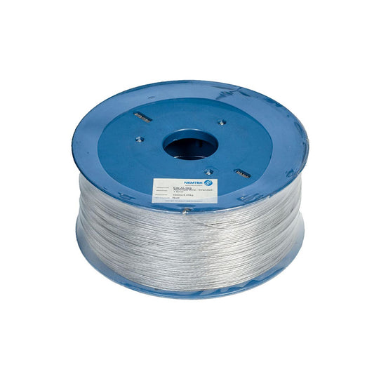 Nemtek Electric Fence Braided Wire 1.6mm Aluminium 1000m Top Angle View EF44-8