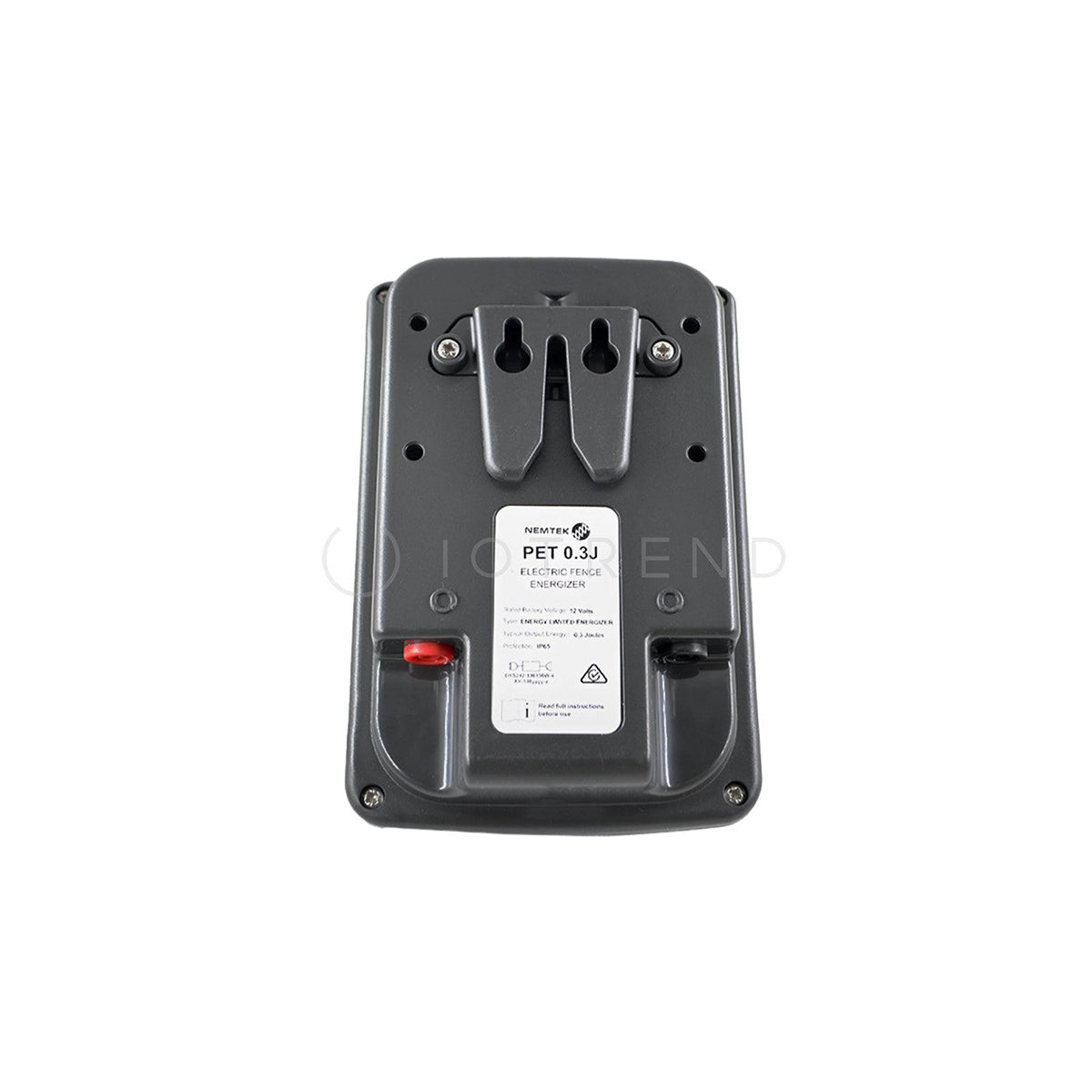 Nemtek Pet Stop Solar Powered Kit Including Battery Energizer Rear View EF63-7