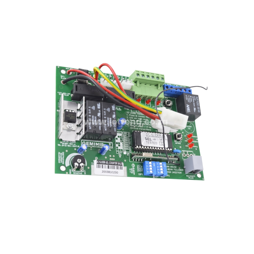 Gemini 12V DC Slider PCB SEL - P02455