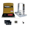 Gemini Slider 600 24V Sliding Gate Motor Kit with 2 x 12V 5Ah Batteries, 2 Remotes, Base Plate, Anti-Theft Bracket & GEMLINK