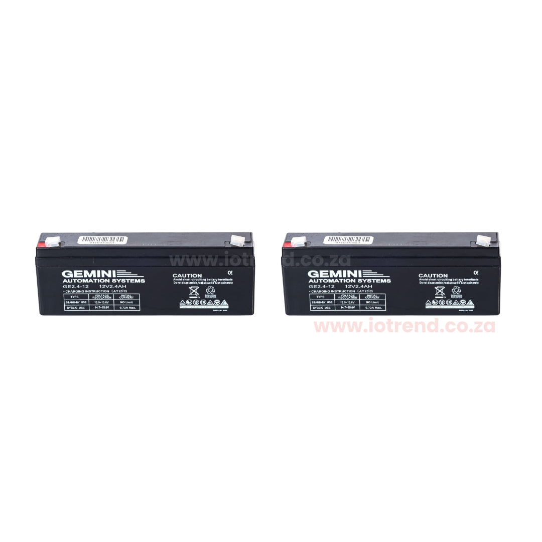 Gemini GDO Roll-Up 24VDC Motor Head & Extrusion + 2x 3 Button Remotes