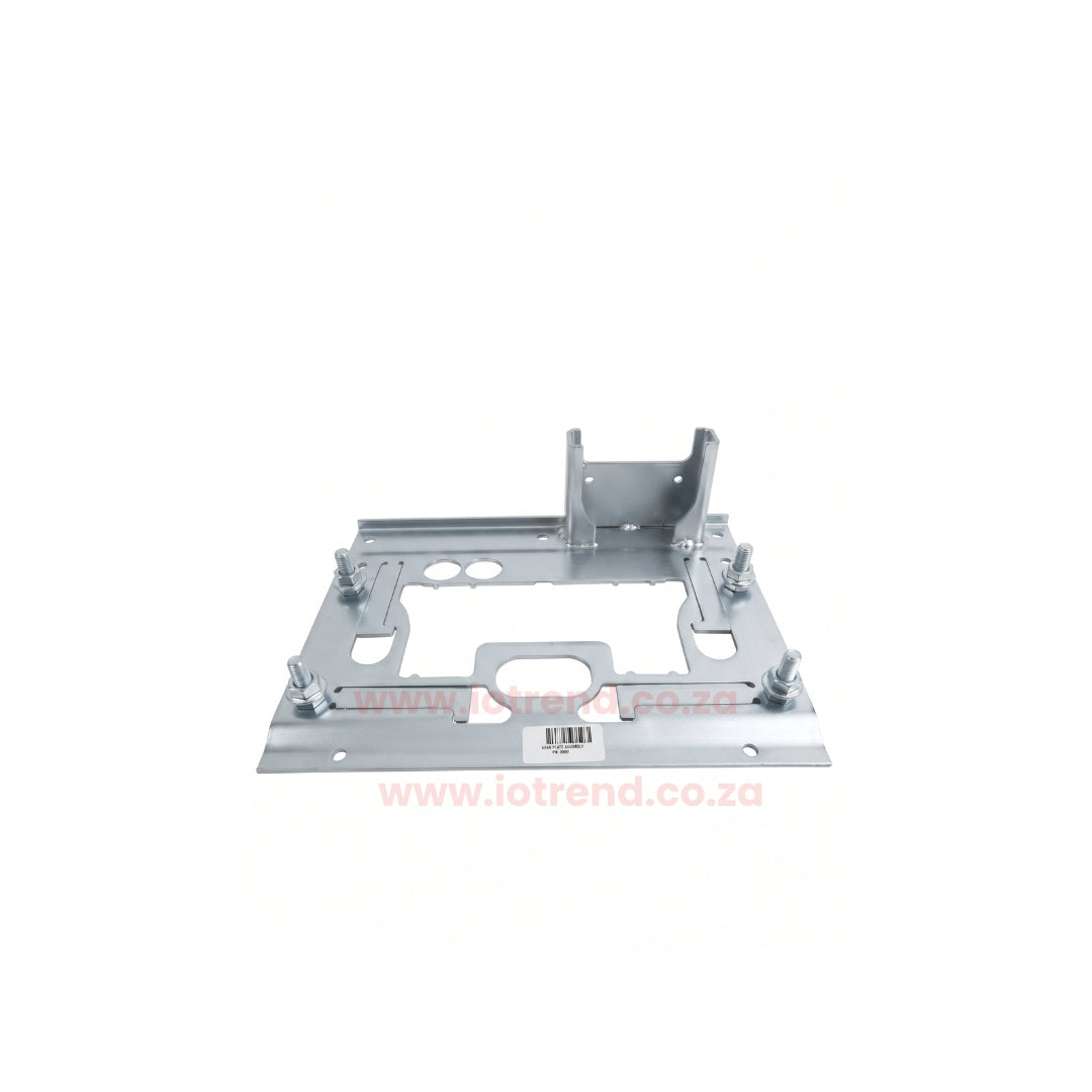 Gemini Slider 500 Sliding Gate Motor Kit with 7Ah Battery, 2 Remotes, Base Plate & 4m Steel Rack