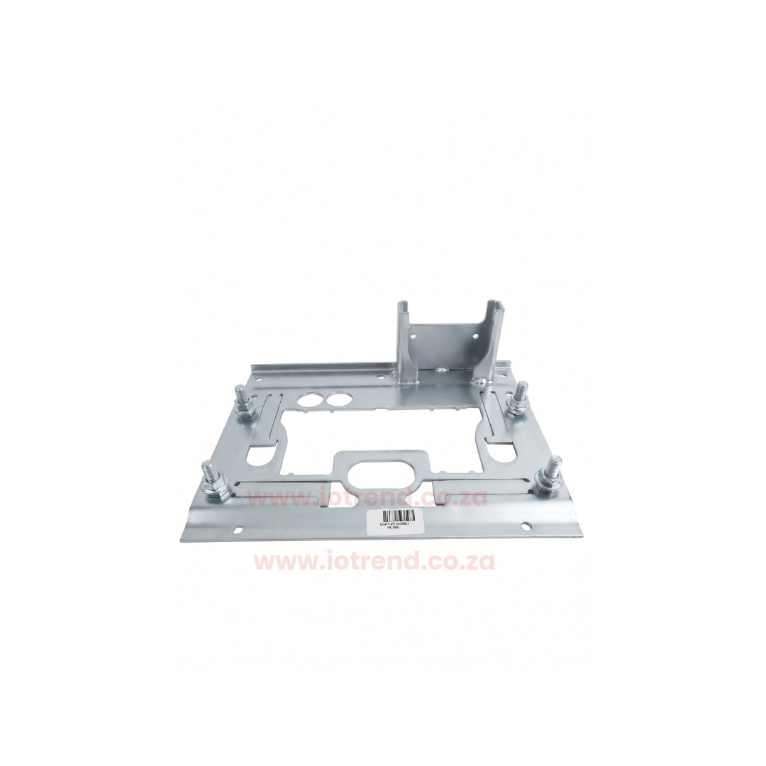 Gemini Slider 500+ Sliding Gate Motor Kit with 12Ah Battery, 2 Remotes, Base Plate & 4m Steel Rack