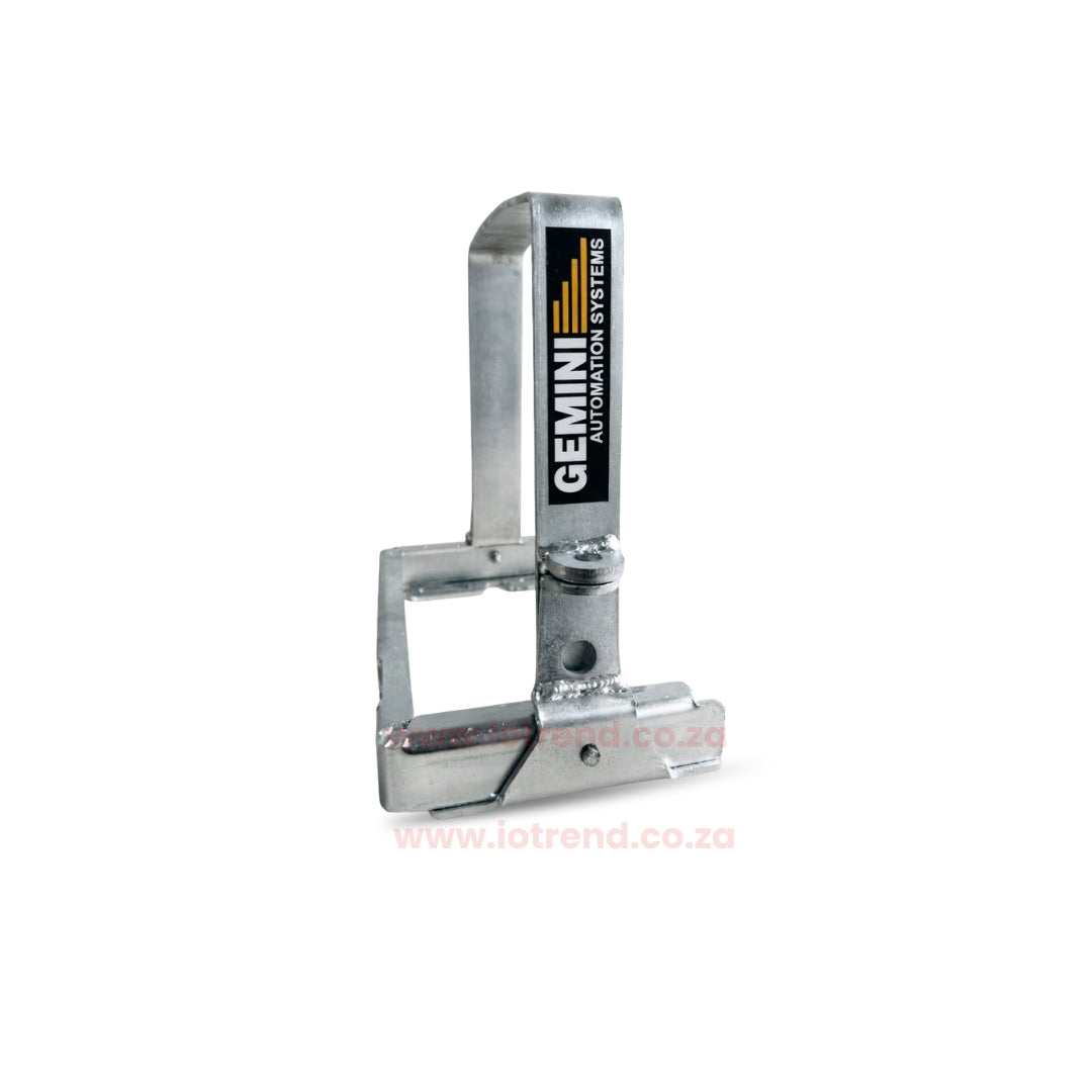 Gemini Slider 500+ Sliding Gate Motor Kit with 12Ah Battery, 2 Remotes, Base Plate, 4m Steel Rack, Anti-Theft Bracket & GEMLINK
