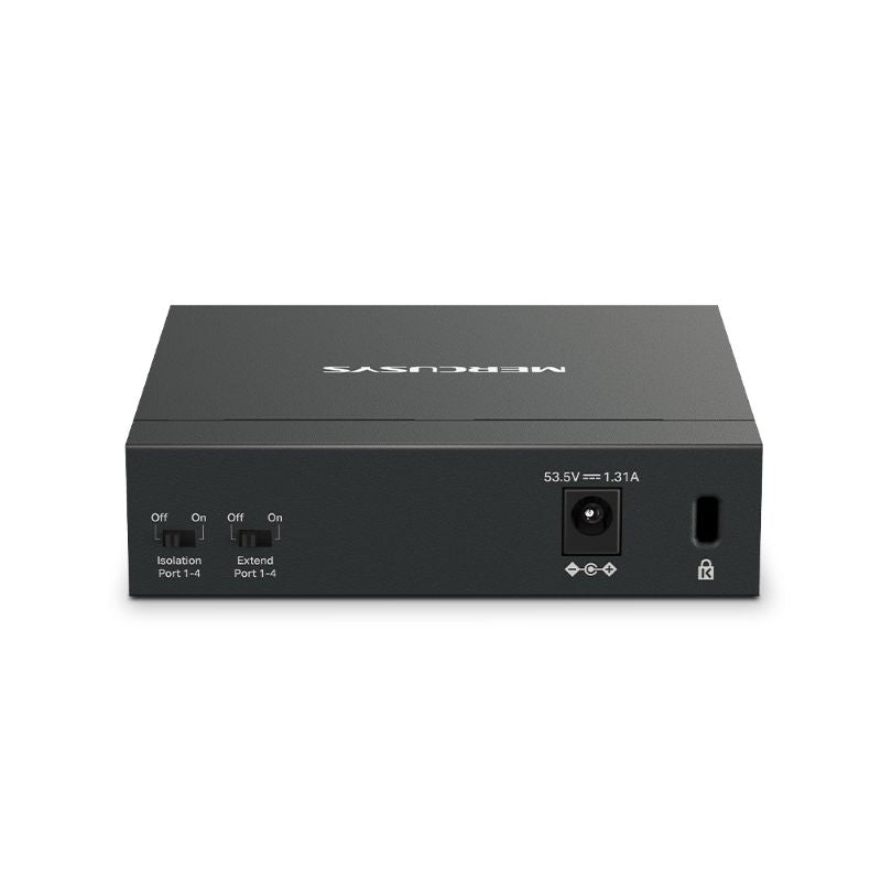 Mercusys MS105GP 5-Port Gigabit Desktop Switch with 4-Port PoE+ - image 3