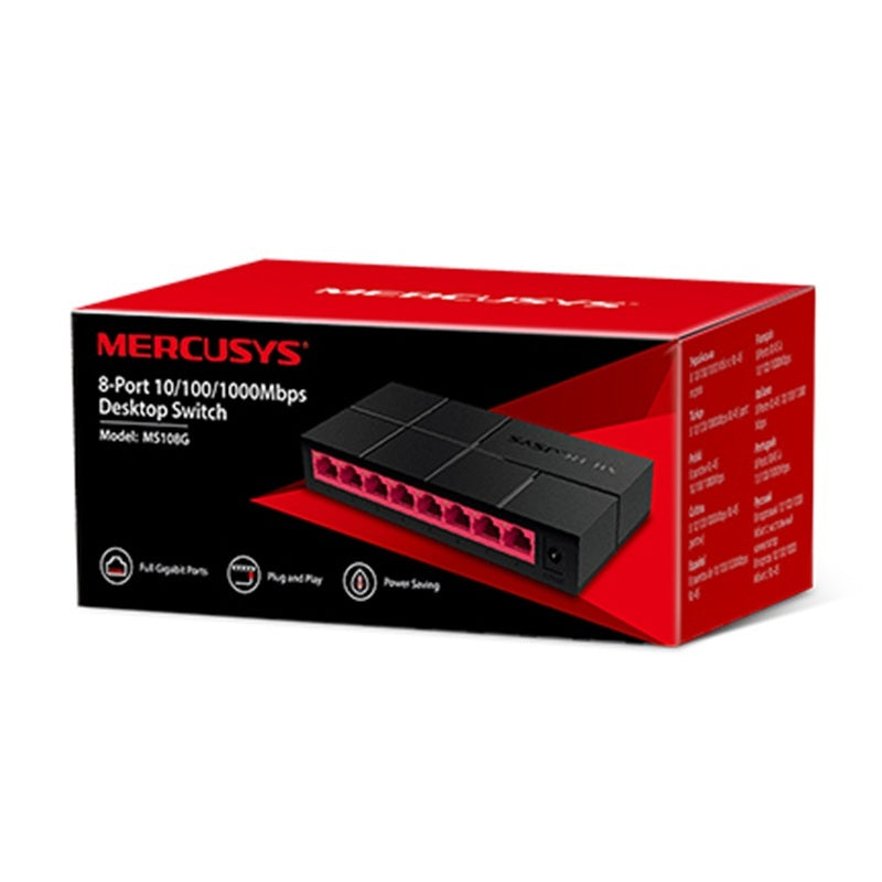 Mercusys MS108G 8-Port Gigabit Desktop Switch - image 4