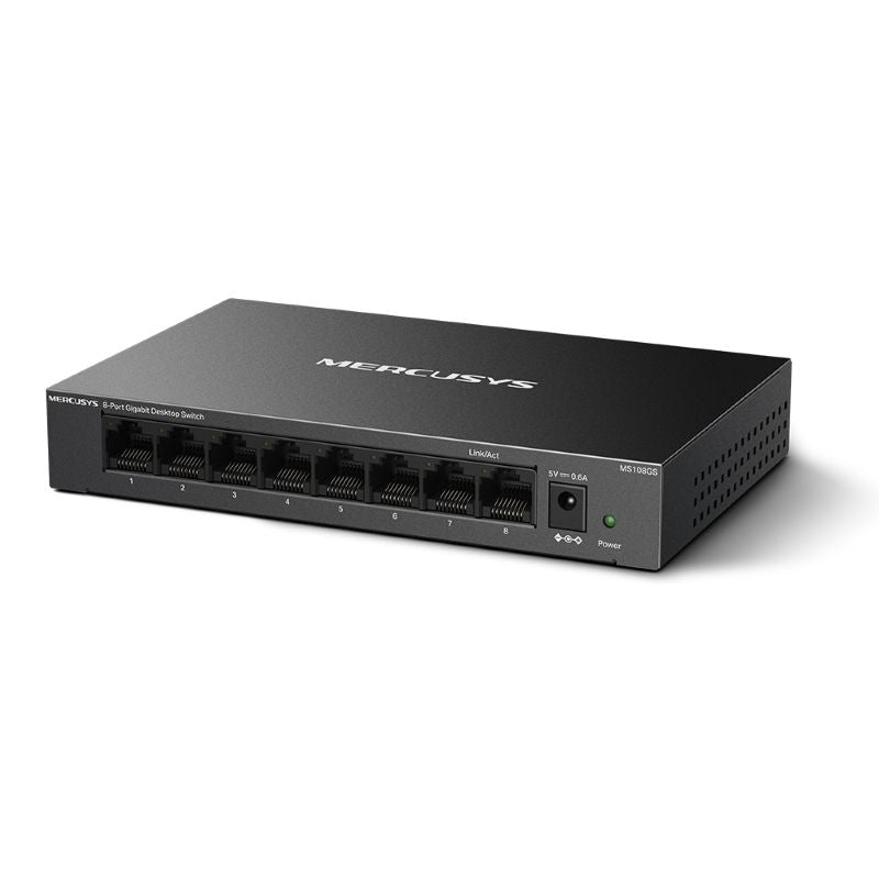 Mercusys MS108GS 8-Port Gigabit Desktop Switch (Steel Case) - image 2