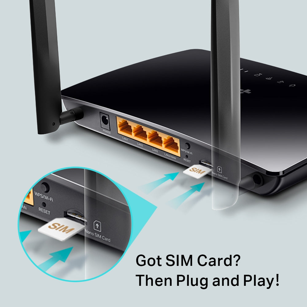 TP-Link Archer MR402 AC1200 Dual-Band 4G LTE Wi-Fi Router - image 4
