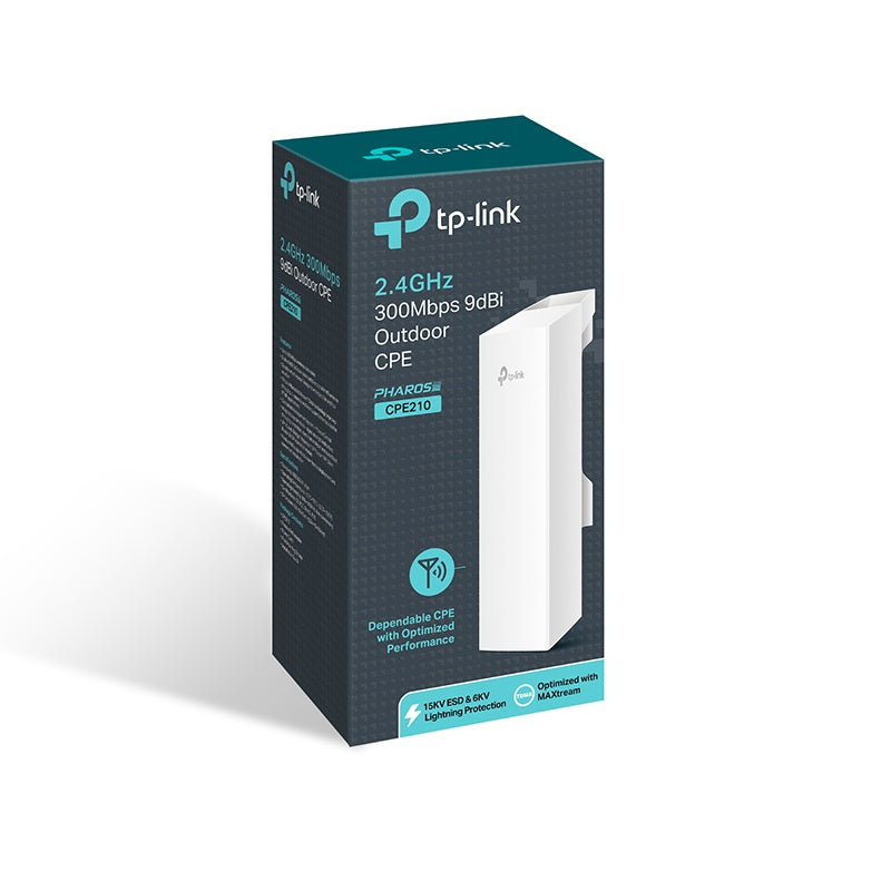 TP-Link CPE210 2.4 GHz 300 Mbps 9 dBi Outdoor CPE - image 4