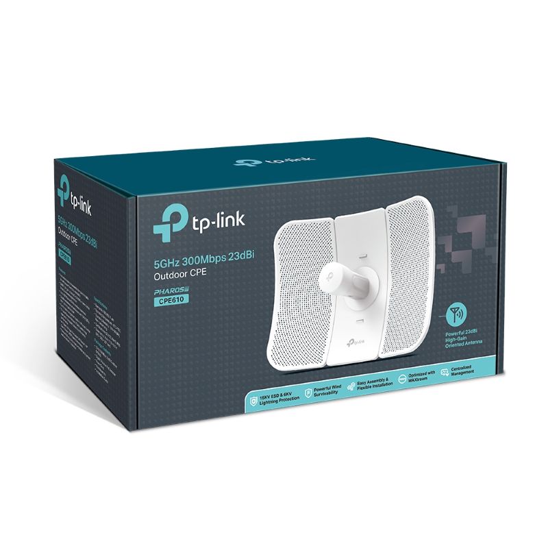 TP-Link CPE610 5 GHz 300 Mbps 23 dBi Outdoor CPE - image 4