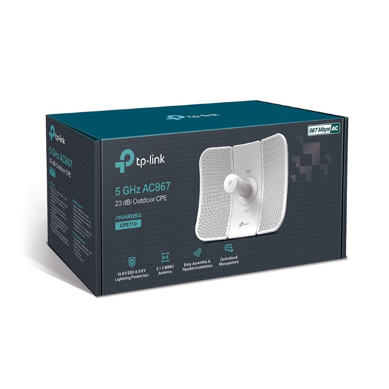 TP-Link CPE710 5 GHz 867 Mbps 23 dBi Outdoor CPE - image 5