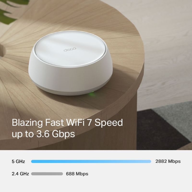 TP-Link Deco BE25 BE3600 Whole Home Mesh Wi-Fi 7 System (3-Pack) - image 4