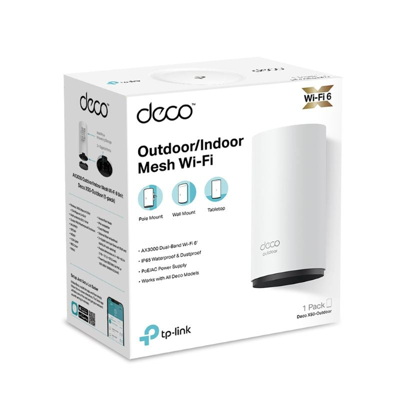 TP-Link Deco X50-Outdoor AX3000 Outdoor/Indoor Mesh Wi-Fi 6 Unit - image 13