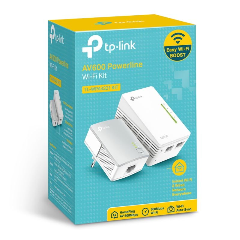 TP-Link TL-WPA4221 KIT AV600 Powerline Wi-Fi Kit - image 5