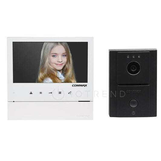 Commax CDV-70H/DRC-4L Hands Free 7" Video Touch Button Intercom Kit - IOTREND