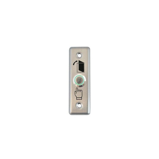 Securi-Prod Slimline Push Button with Illumination NO and Com - IOTREND