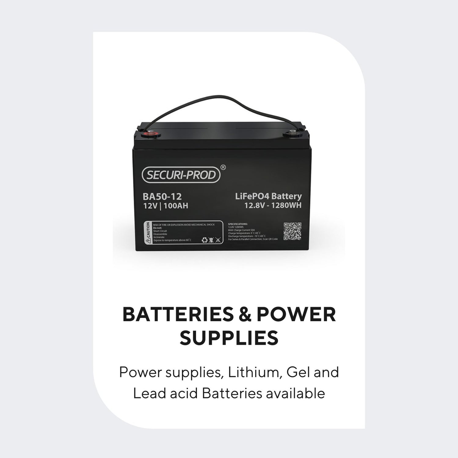 Batteries & Power Supplies