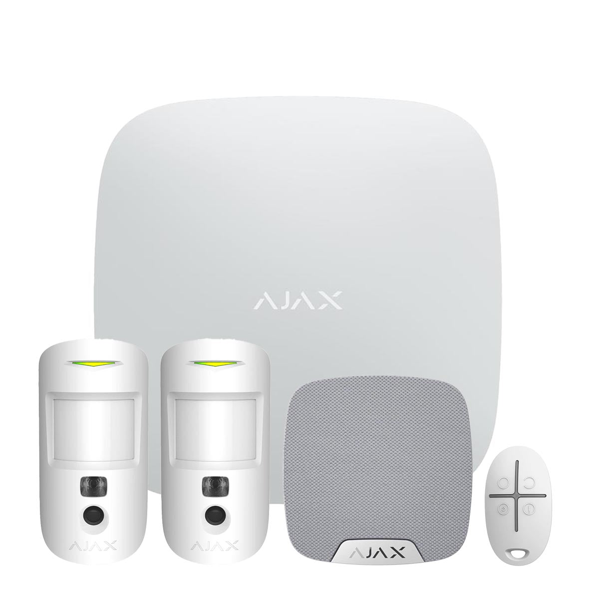 Ajax Hub 2 Plus Easy Cam Starter Kit View AJHUIB2PLUSKIT2-500