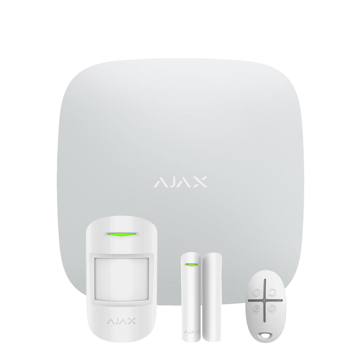 Ajax Hub 2 Plus Kit Combined Devices View AJHUIB2PLUSKIT1-500