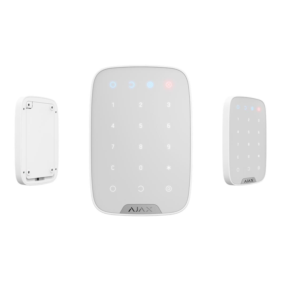 Ajax Keypad White 3-Way View CP430W