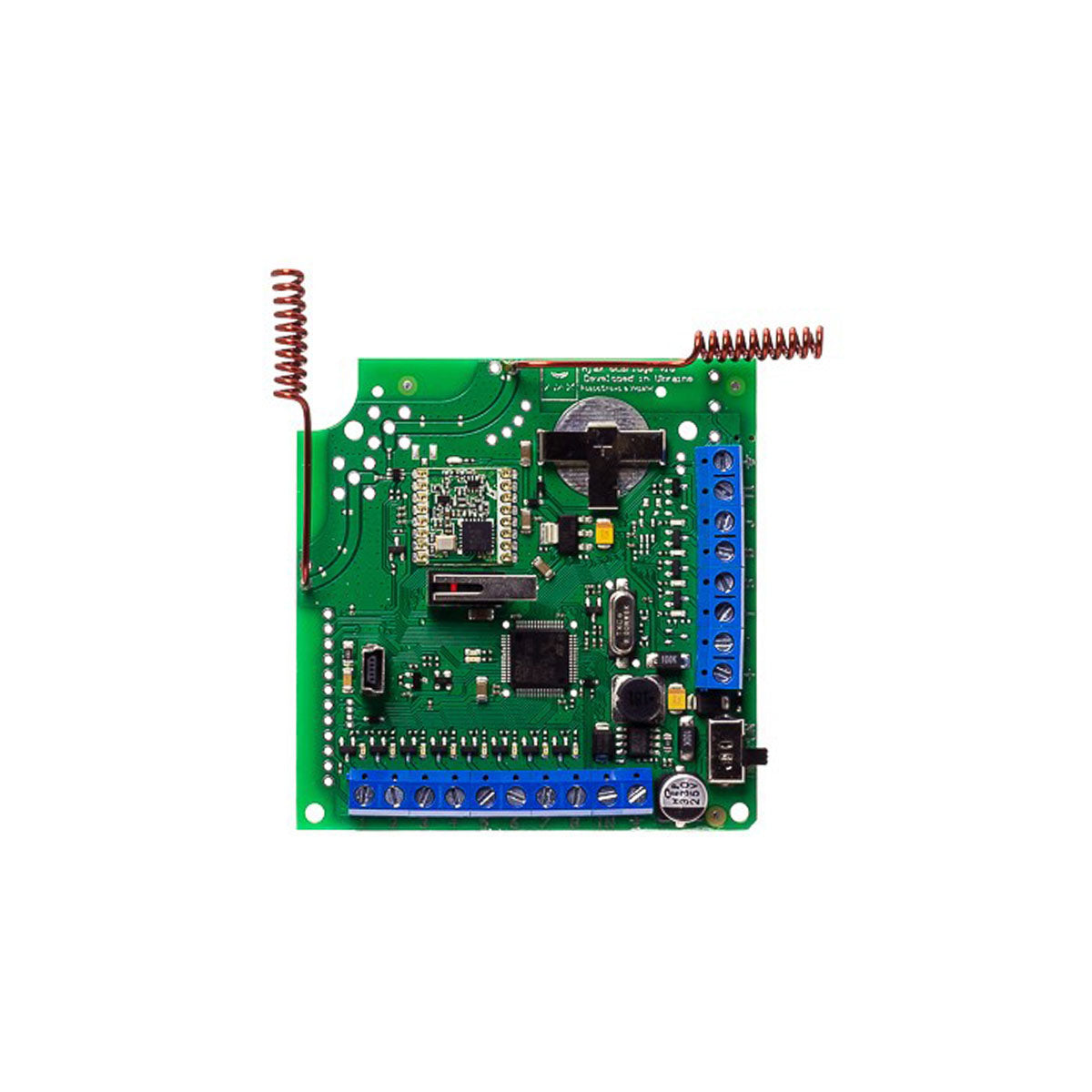 Ajax ocBridge Wired Alarm Receiver Module Front View SW430