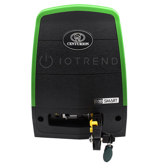 Centurion D20 Smart Sliding Gate Motor Only View of Open Override Lever Iotrend