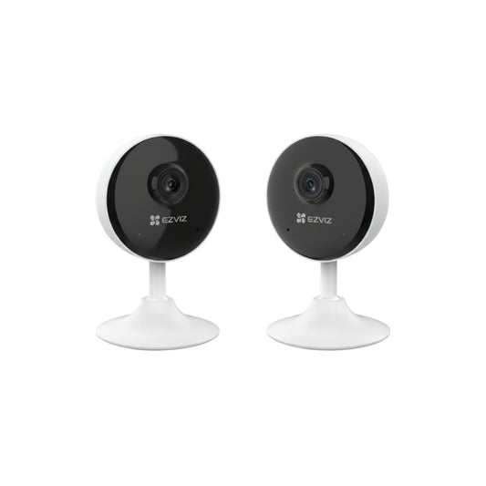 EZVIZ C1C-B 1080p Full HD WiFi IP Indoor Camera Twin Pack