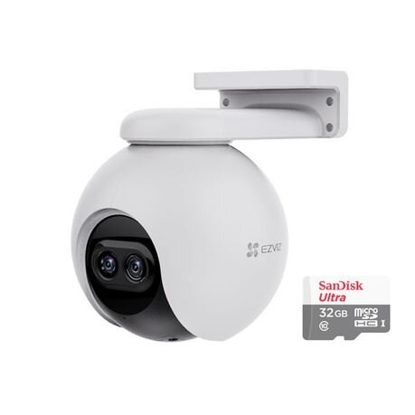 Ezviz C8PF PT 2MP camera plus SanDisk 32GB MicroSD card Product Image CC599-8