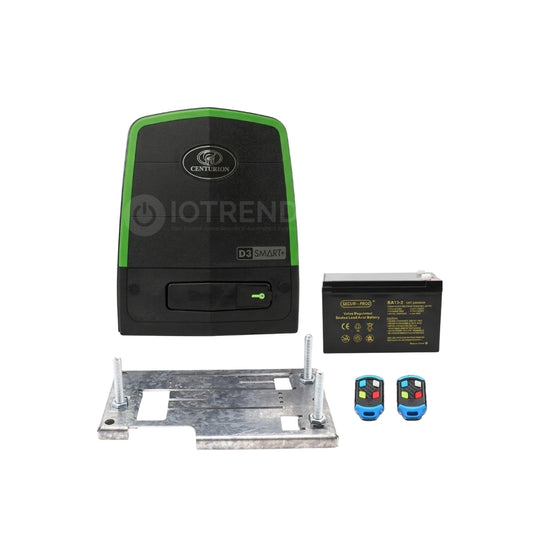 Centurion D3 SMART+ Gate Motor Including Remotes, Baseplate and Battery (New Launch)