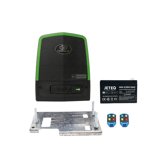 Centurion D3 SMART+ Gate Motor Including Remotes, Baseplate and Battery (New Launch)