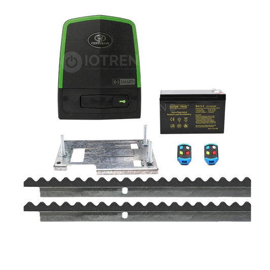 Centurion D3 SMART+ Gate Motor Kit with Angled Nylon Rack (New Launch)