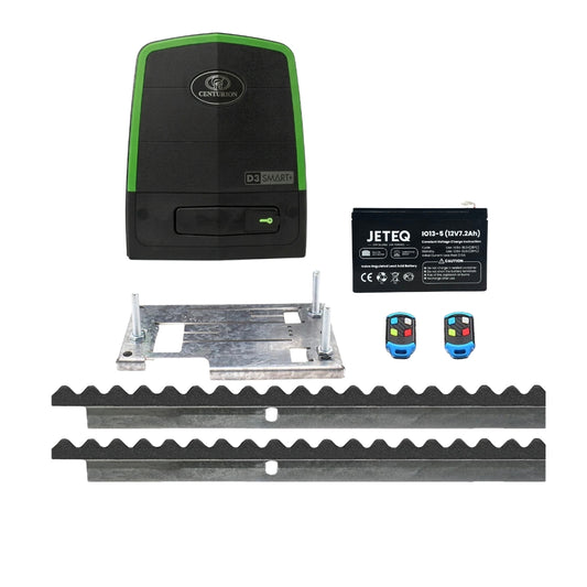 Centurion D3 SMART+ Gate Motor Kit with Angled Nylon Rack (New Launch)