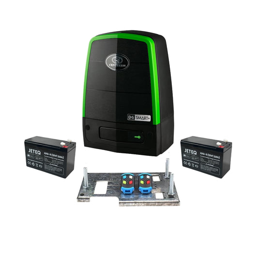 Centurion D6 SMART+ Gate Motor with Remotes, Baseplate and Batteries (New Launch)