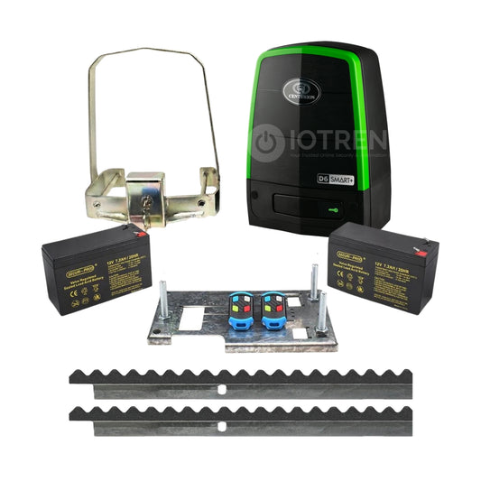Centurion D6 SMART+ Gate Motor Kit with 4m Angled Nylon and Bracket (New Launch)
