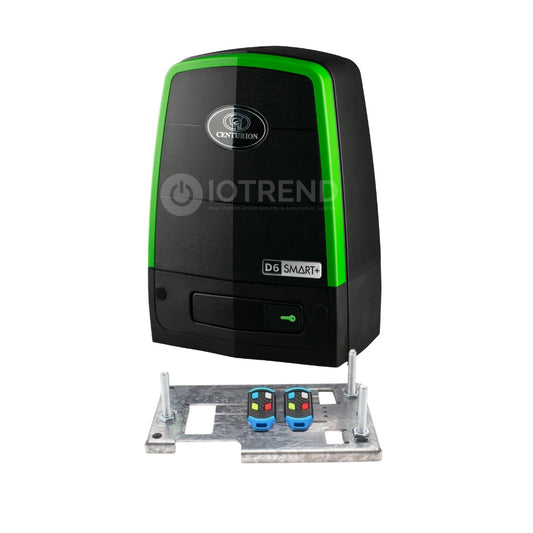 Centurion D6 SMART+ Gate Motor with Remotes and Baseplate (New Launch)