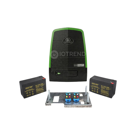 Centurion D10 SMART+ Gate Motor Incl Remotes, Batteries and Baseplate (New Launch)