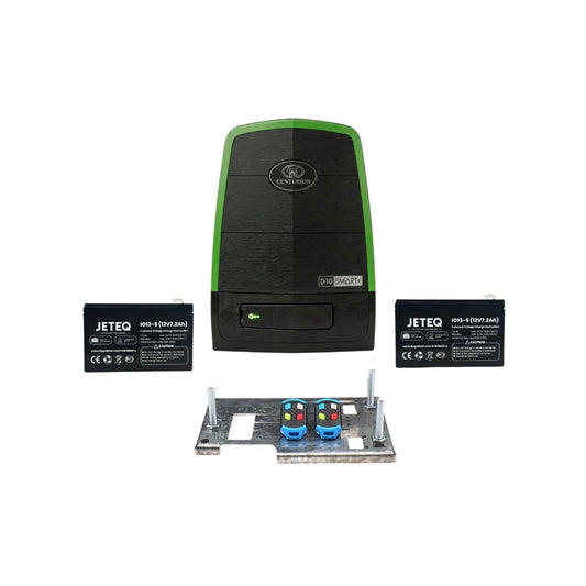 Centurion D10 SMART+ Gate Motor Incl Remotes, Batteries and Baseplate (New Launch)