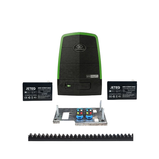 Centurion D10 SMART+ Gate Motor Kit incl 4m Steel Rack (New Launch)