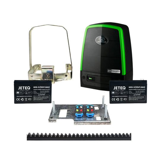 Centurion D10 Turbo SMART+ Gate Motor Kit Incl 4m Steel Rack and Bracket (New Launch)
