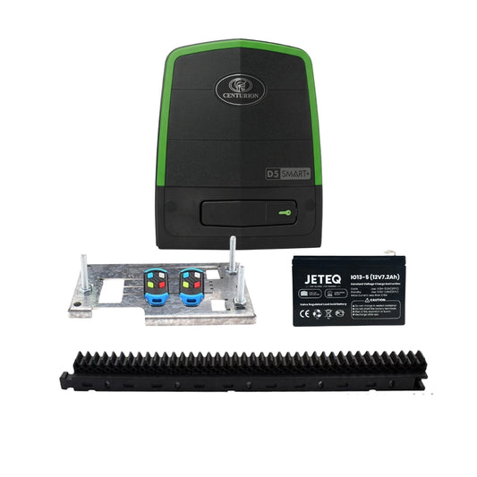 Centurion D5 Evo SMART+ Gate Motor Kit including 4m Raz Rack (New Launch)