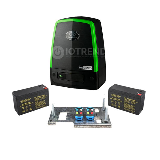 Centurion D20 SMART+ Gate Motor Incl Baseplate, Remotes and Batteries (New Launch)