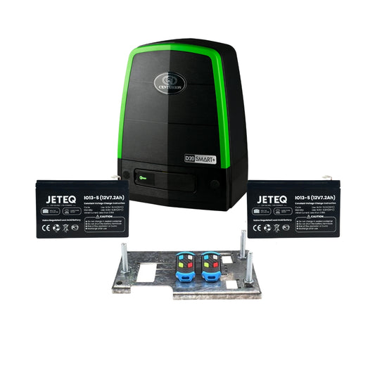 Centurion D20 SMART+ Gate Motor Incl Baseplate, Remotes and Batteries (New Launch)