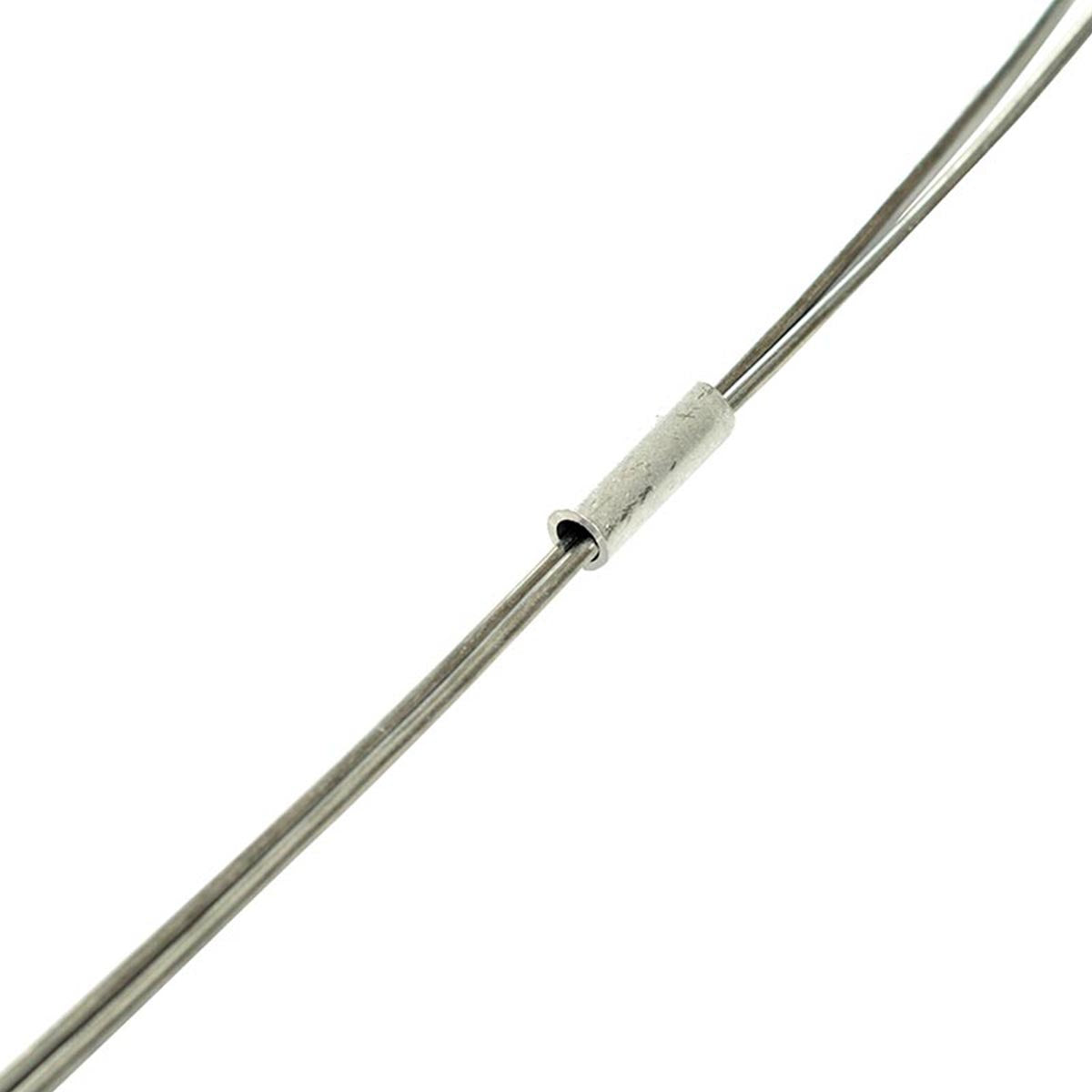 Nemtek Electric Fence Aluminium Ferrules - 10mm (100 Pack) Wire Through Ferrule View EF18-2