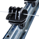 Nemtek Electric Fence Omega Insulator with Clip On Pole View 1 - EF47-1-1