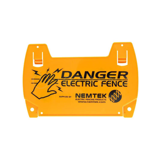 Nemtek Electric Fence Warning Sign Large EF43-2