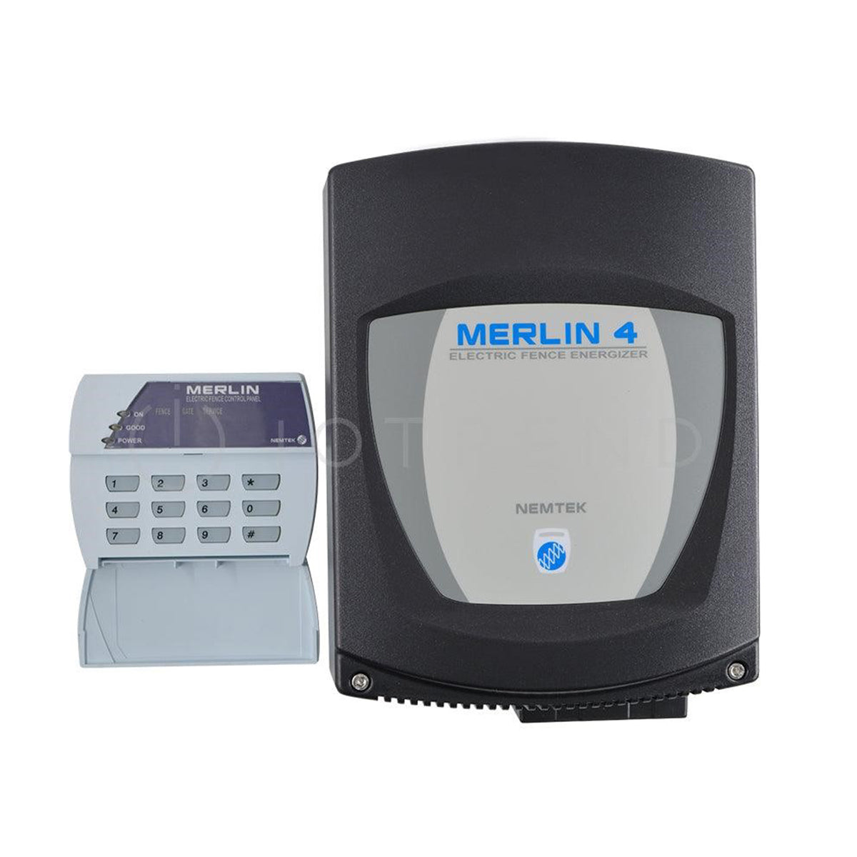 Nemtek Merlin 4J Energizer Including Keypad Front View EF51-2