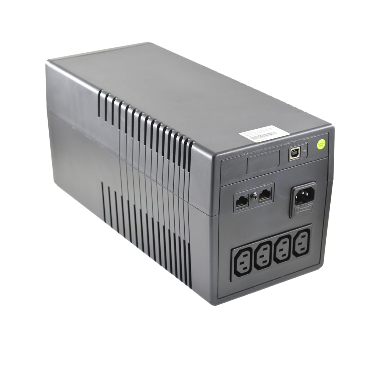 Neptune 1200VA 600W UPS with 2 x 12V 7Ah Internal Batteries Side Back View