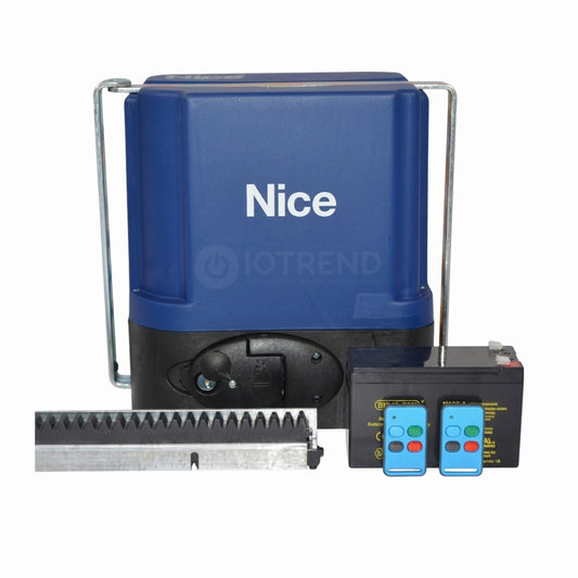 ET Drive 600 Kit Incl 4M Angled Nylon Rack, X2 4 button remotes and ACDC Power Pack