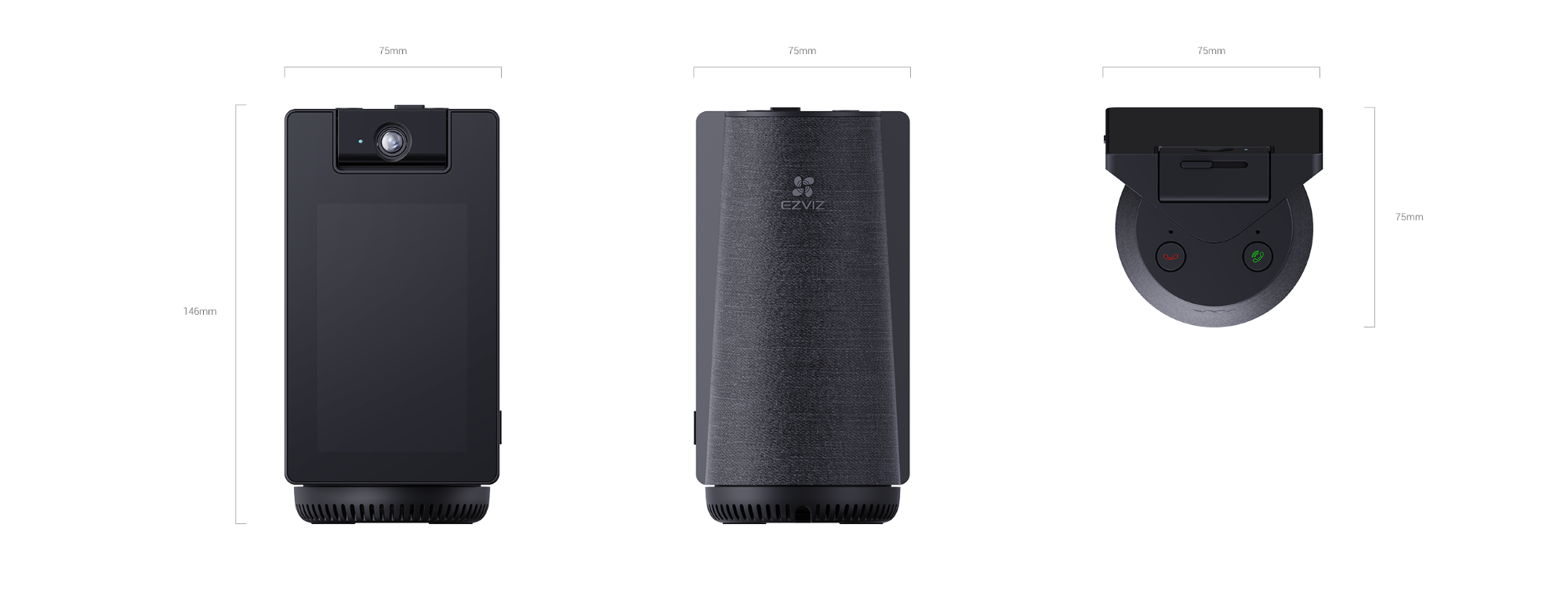 EZVIZ S10 2K Wi-Fi Video Calling Camera & Bluetooth Speaker